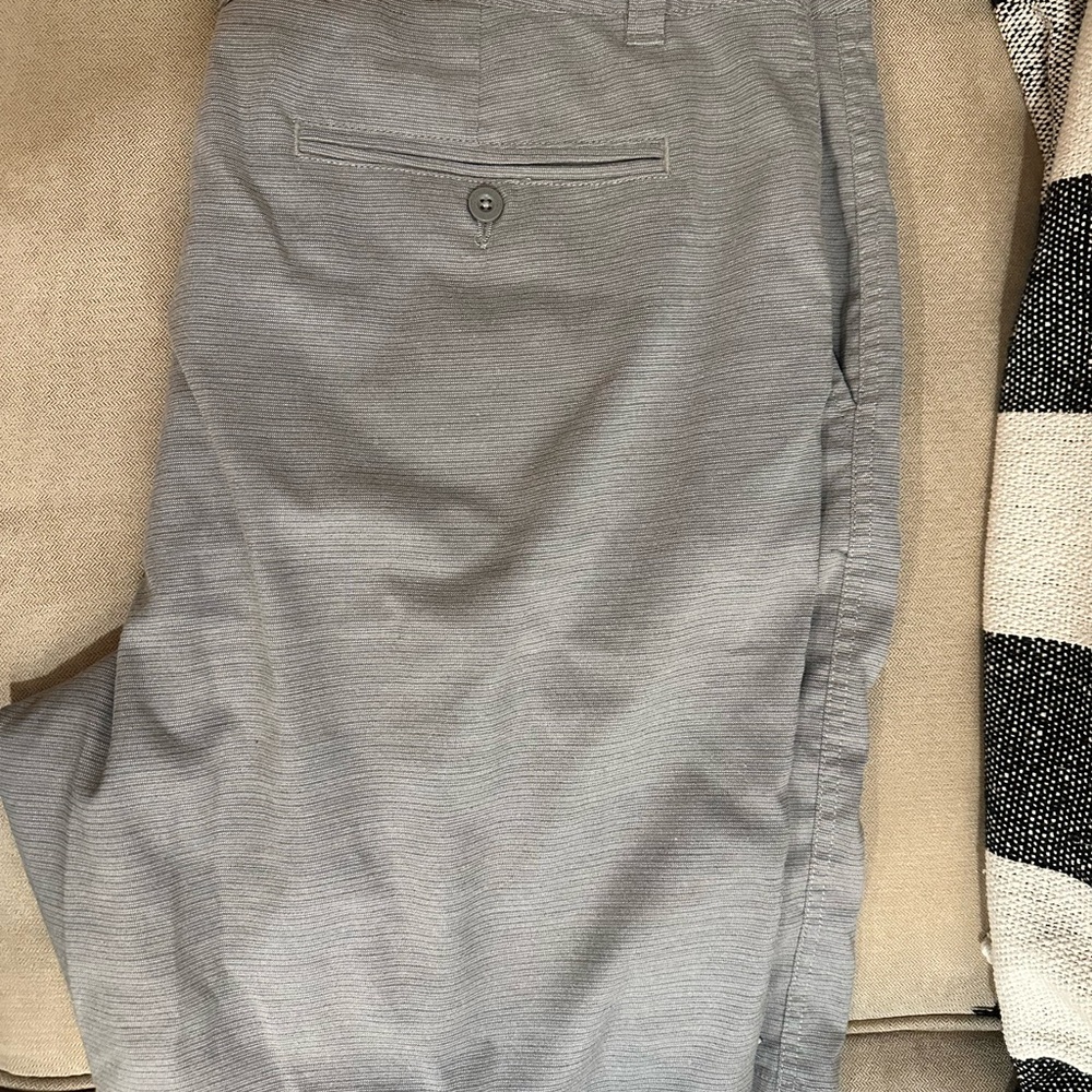 Gray Casual Pants